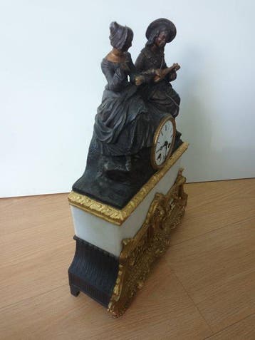 Figurale pendule - Ady Cie - Legering - 1850-1900 - Napoleon