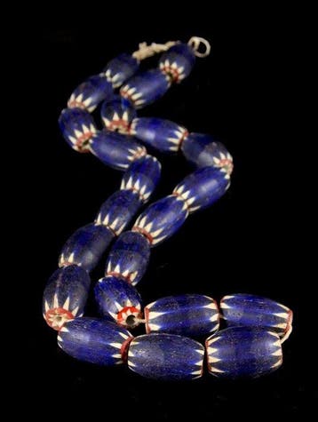 Perle (22) - Chevron / Rosetta Perlen - Collier de perles -