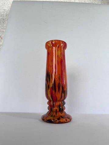 Kralik - Bloemenvaas - Vaas - Spatter glas