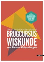 Brugscursus wiskunde voor humane wetenschappen 9789057182716, Boeken, Verzenden, Zo goed als nieuw, Camille Vanderhoeft