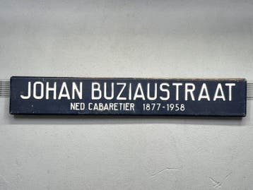Bord - Metaal - Straatnaambord