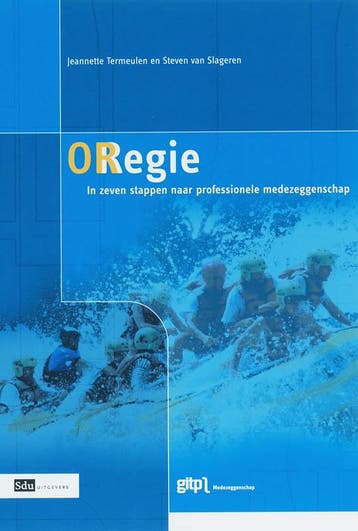 ORegie, naar een professionele medezeggenschap in zeven, Boeken, Verzenden, Zo goed als nieuw, S.R.M. van Slageren