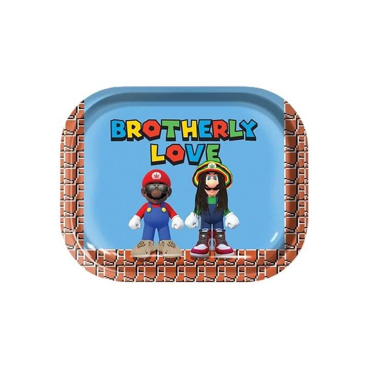 Rolling Tray - Brotherly Love, Verzamelen, Rookartikelen, Aanstekers en Luciferdoosjes, Nieuw, Verzenden
