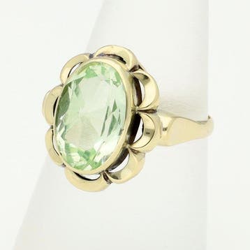 Bague - 14 carats Or jaune - Spinelle, Nieuw