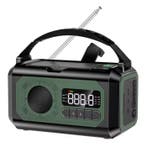 12000mAh Radio Powerbank op Zonne-energie met Dynamo -, Verzenden, Nieuw, ALLOYSEED