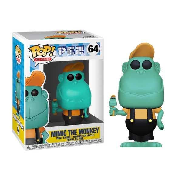 Funko Pop! Ad Icons: PEZ - Mimic the Monkey #64, Collections, Jouets miniatures, Envoi