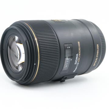 Sigma 105mm F/2.8 EX DG Macro OS HSM Canon EF | Occasion, Ophalen of Verzenden, Nieuw