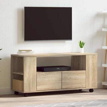 vidaXL Tv-meubel 102x34,5x43 cm bewerkt hout sonoma, Verzenden