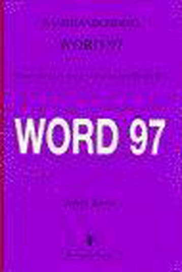 Word 97 (basishandleiding) 9789055480661 J. Toorn, Verzenden, J. Toorn