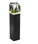 Osaka Nano Aquarium Cube 49ltr zwart / Scapers tank met meub, Ophalen of Verzenden, Leeg aquarium
