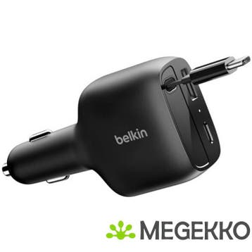 Belkin BoostCharge Universeel Zwart Sigarettenaansteker Snel, Verzenden, Nieuw