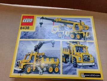Lego Set - 8438 - Technic - 8438 Mobile Crane, Nieuw