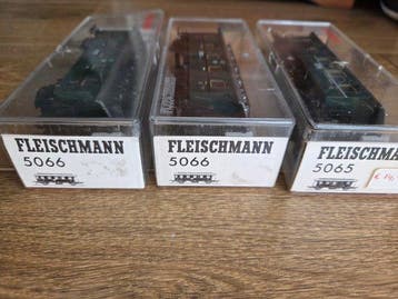 Fleischmann H0 - 5065, 5066, 5066 - Wagon de train miniature, Nieuw