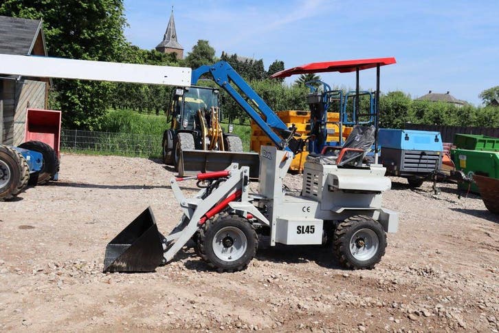 Veiling: Kniklader SDLOOL SL45 Benzine 15kW 2025, Articles professionnels, Machines & Construction | Grues & Excavatrices, Enlèvement