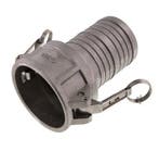 Raccord Camlock DN 75 (3) en aluminium Pilier de tuyau (75, Verzenden