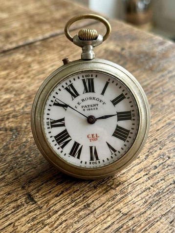 Montre de poche F.E. Roskopf Patent 18633 « C.E.L. 1ª Class, Nieuw