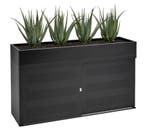 Schuifdeurkast 120 x 165 x 45 cm Inclusief Plantenbak, Verzenden, 100 tot 150 cm, 150 tot 200 cm, Nieuw