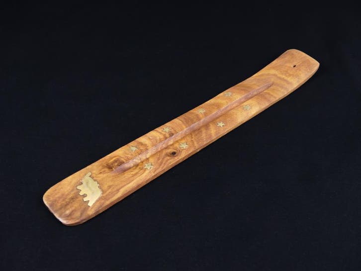 Wierook Brander - wierook houder - Plankje Bruin - Olifant 1, Maison & Meubles, Accessoires pour la Maison | Autre, Enlèvement ou Envoi