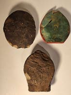 Antiek Tegel (3) - Buddhisme - Antiek - 1850-1900