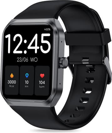 2dekans | FITAGE Smartwatch - Smartwatches - Stappenteller -, Ophalen of Verzenden, Nieuw