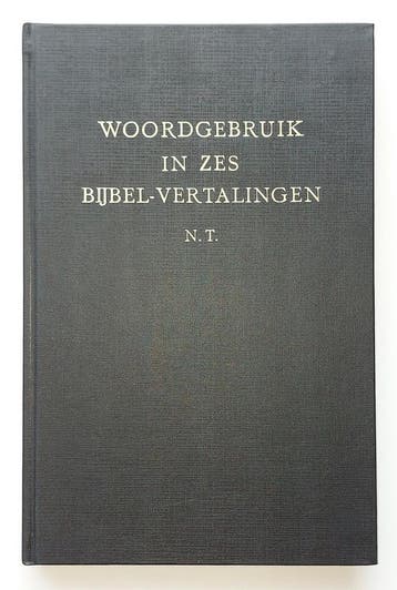 WOORDGEBRUIK N T IN 6 BIJBELVERTALI 9789029702447, Verzenden, Gelezen, ABRAHAM TROMMIUS