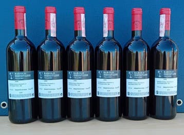 2006 Boroli Barolo Villero - Barolo DOCG - 6 Bouteilles, Verzamelen, Nieuw