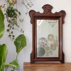 Spiegel- aan de muur of als steun - Hout, Glas - Cimasa met