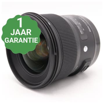 Sigma 24mm F/1.4 DG HSM ART Canon EF | Tweedehands, Verzenden, Zo goed als nieuw