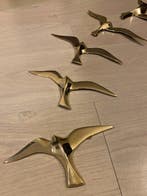 Wanddecoratie - Modern Hollywood Regency stijl koperen, Antiek en Kunst