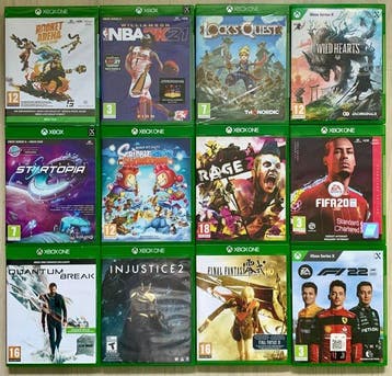 Microsoft - Xbox One - 12 various games [3x sealed] -, Games en Spelcomputers, Nieuw
