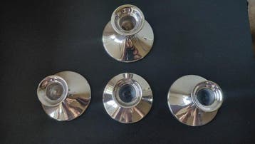 Meesterteken B&Z-4 Tafelkandelaars-Bruto 207 Gram -, Antiquités & Art