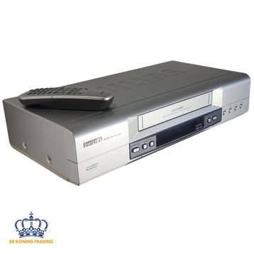 Philips VR740/02 | VHS Videorecorder | VHS Speler | Video, Audio, Tv en Foto, Videospelers, Verzenden, Gebruikt, VHS-speler of -recorder
