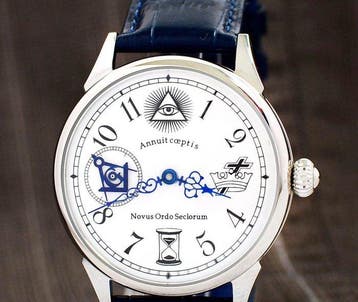 Roman Miller - Masonic Annuit Coeptis, rotating, Verzamelen, Militaria | Algemeen