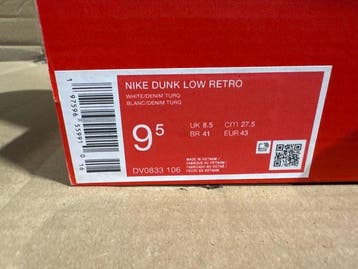 Nike - Dunk Low - Sneakers - Maat: EU 43 - Nieuw met tags