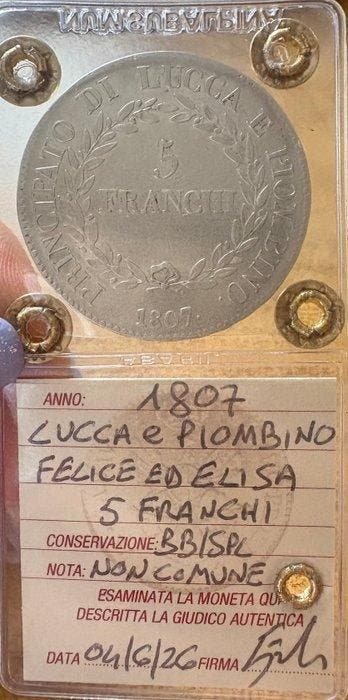 Lucca en Piombino. Elisa Bonaparte & Felice Baciocchi. 5