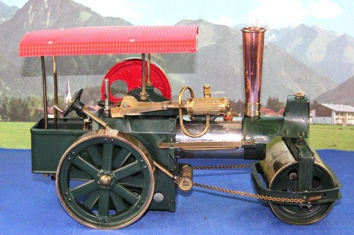 Stoommachine - Wilesco D36 en D361 - Messing, Staal -, Antiek en Kunst, Antiek | Speelgoed