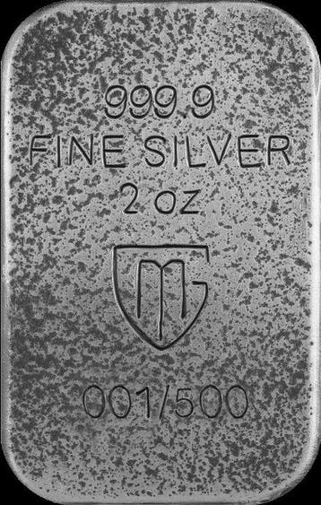Monde. Silver bar 2024 Berlin WMF Edition Silver Cast Bar -