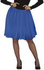 Donkerblauwe Tutu Dames 60cm, Verzenden