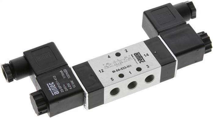 electrovanne centrale déchappement 5/3 G1/8 12V DC, Bricolage & Construction, Outillage | Autres Machines, Envoi