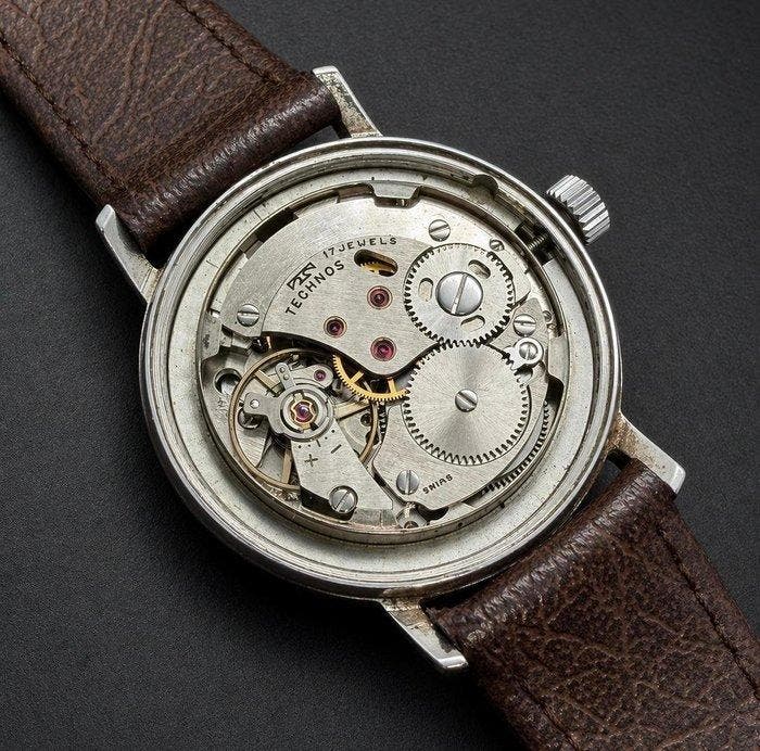 Technos - Sans prix de réserve - 615274 - Homme - 1960-1969, Handtassen en Accessoires, Horloges | Heren