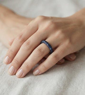 Sans prix de réserve - Bague déternité Argent - 1.50ct. tw.