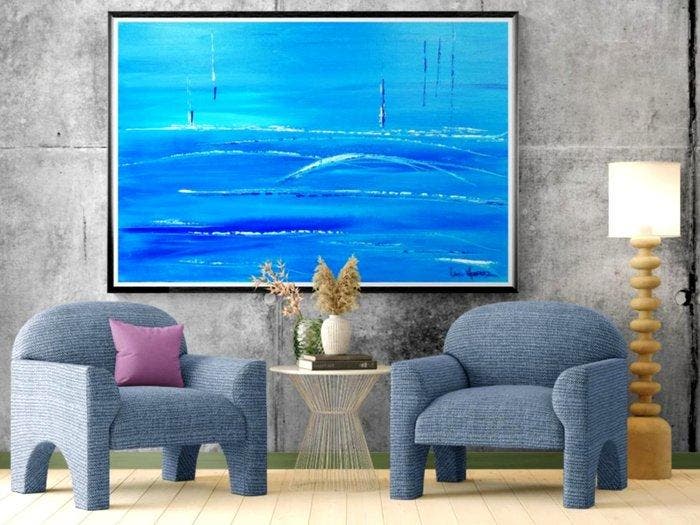 Luc Mora - Immensite - XXL, Antiquités & Art, Art | Objets design