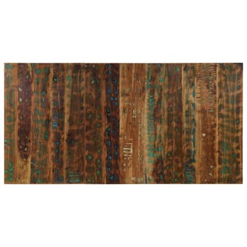 vidaXL Hoofdbord 160 cm massief gerecycled hout meerkleurig, Verzenden