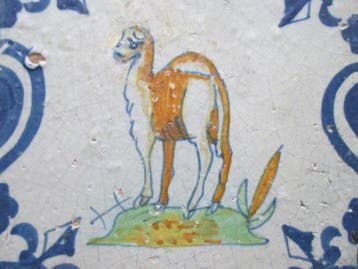 Tegel - Dromedaris - 1600-1650