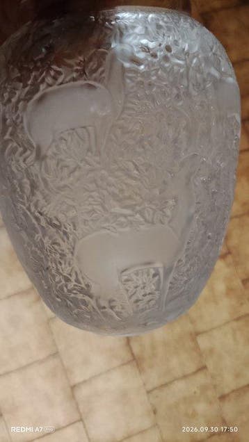 Lalique - Vaas - Glas - Biches - Art Deco