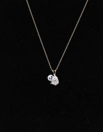 Zonder minimumprijs - Hanger - 14 karaat Geel goud - 2.04ct.