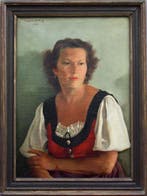 Hans Schwarte-Hellweg (1906-1990) - Portrait of a woman