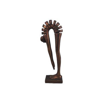 Sculpture, The Bow – Resin Sculpture, Antique Bronze