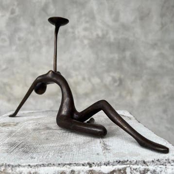 Chandelier - Bronze - SANS PRIX DE RÉSERVE -, Antiquités & Art