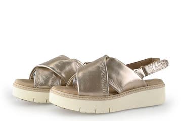 Mephisto Sandalen in maat 36 Goud, Verzenden, Sandalen of Muiltjes, Zo goed als nieuw, Overige kleuren
